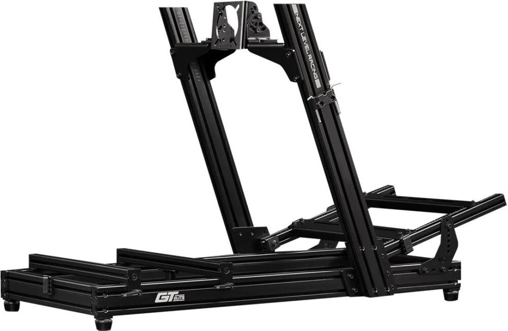 Next Level Racing GTLite Front & Side Mount Edition - Cockpit-Rahmen für Rennsimulator - Aluminium, Kohlenstoffstahl (NLR-E029)