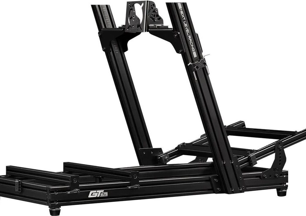 Next Level Racing GTLite Front & Side Mount Edition - Cockpit-Rahmen für Rennsimulator - Aluminium, Kohlenstoffstahl (NLR-E029)