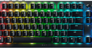 Razer DeathStalker V2 Pro Tenkeyless Tastatur USB + Bluetooth QWERTY US Englisch Schwarz (RZ03-04370100-R3M1)