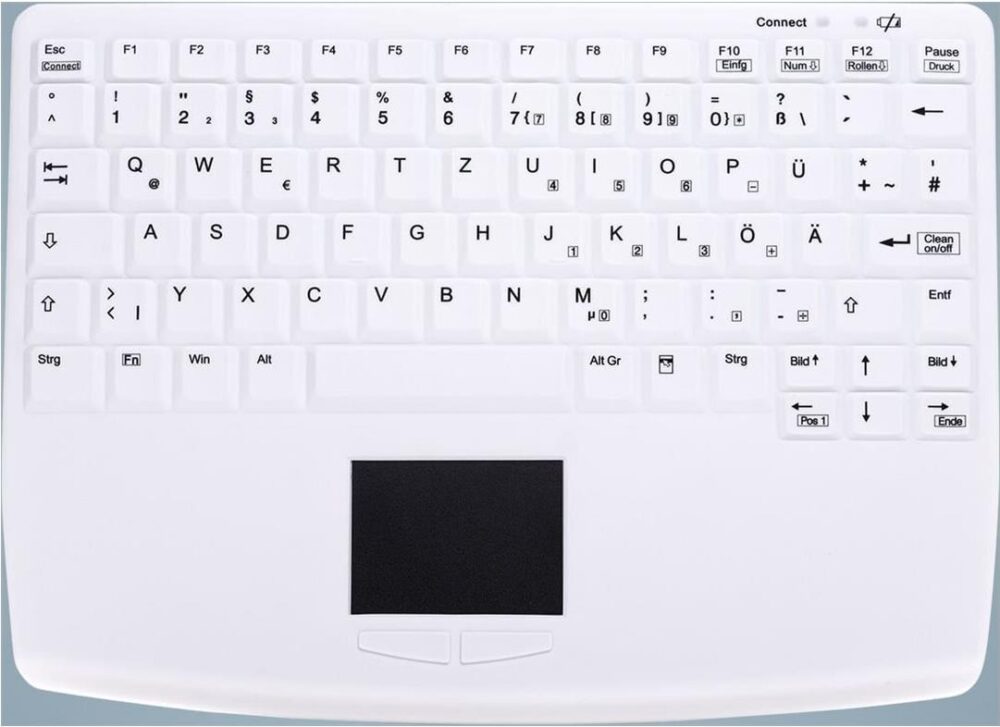 Active Key AK-4450-GFUVS-W/FR - IP68 vollversiegelt - Touchpad - weiß - französisch (AK-4450-GFUVS-W/FR)