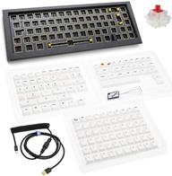 Ducky Outlaw 65 Gaming-Tastatur Barebone - schwarz ISO - Mechanische Gaming-Tastatur im SF-Format (65 %) - ISO-Tastenlayout - Hot-Swap-fähig - mit RGB-Beleuchtung - Gehäuse aus Aluminium - Barebone: ohne Switches und Keycaps - Eigenbau erforderlich (PKOU2367IST-ISO01)