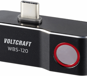 VOLTCRAFT WBS-120 Wärmebildkamera -20 bis 400 °C 120 x 90 Pixel 25 Hz USB-C® Anschluss für Android Geräte (VC-14378990)