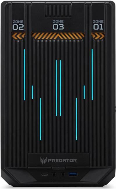 Acer Predator MI900 - Mini-ITX - Seitenteil mit Fenster - keine Spannungsversorgung - weiß - USB/Audio (DC.Z3XEE.001)