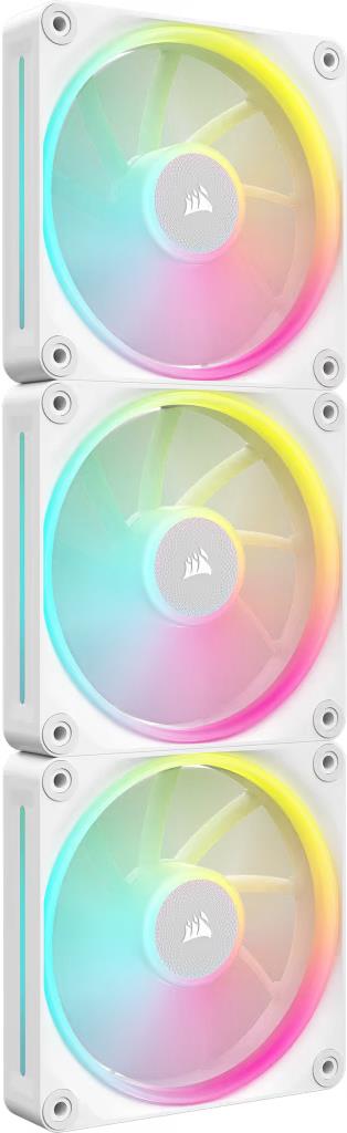 Corsair iCUE Link LX120 RGB Starter Kit - Gehäuselüfter - 120 mm - weiß (Packung mit 3) (CO-9051030-WW)