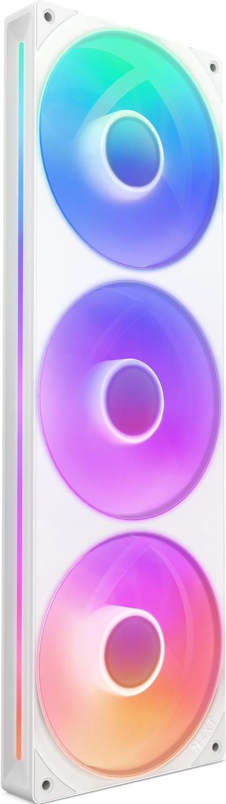 NZXT F Series F360 RGB Core - Single frame fan unit - 120 mm - Mattes Weiß (RF-U36HF-W1)