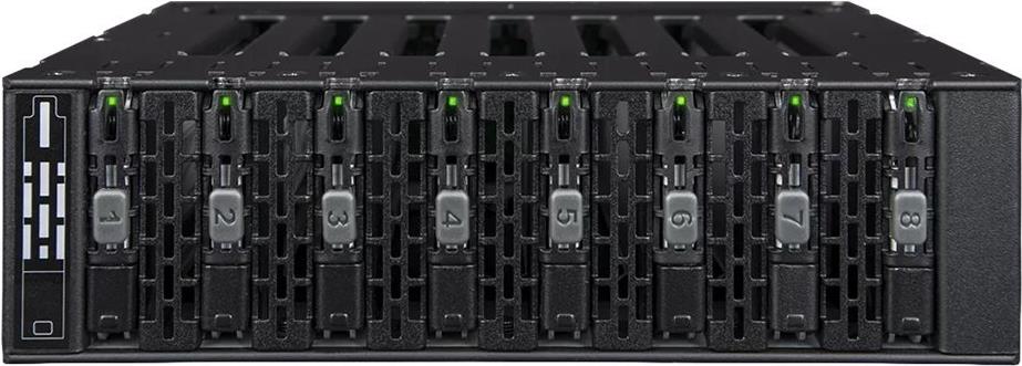 ICY Dock ToughArmor MB873MP-B V2 - Gehäuse für Speicherlaufwerke - M.2 - PCIe 4,0 - Schwarz (MB873MP-B V2)