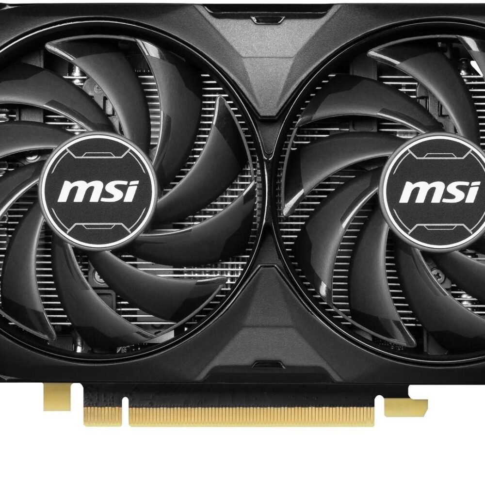 MSI GeForce RTX 4060 Ti 8G VENTUS 2X BLACK E1 OC - Grafikkarten - GeForce RTX 4060 Ti - 8GB GDDR6 - PCIe 4,0 x16 - 3 x DisplayPort, HDMI - Schwarz (V512-001R)