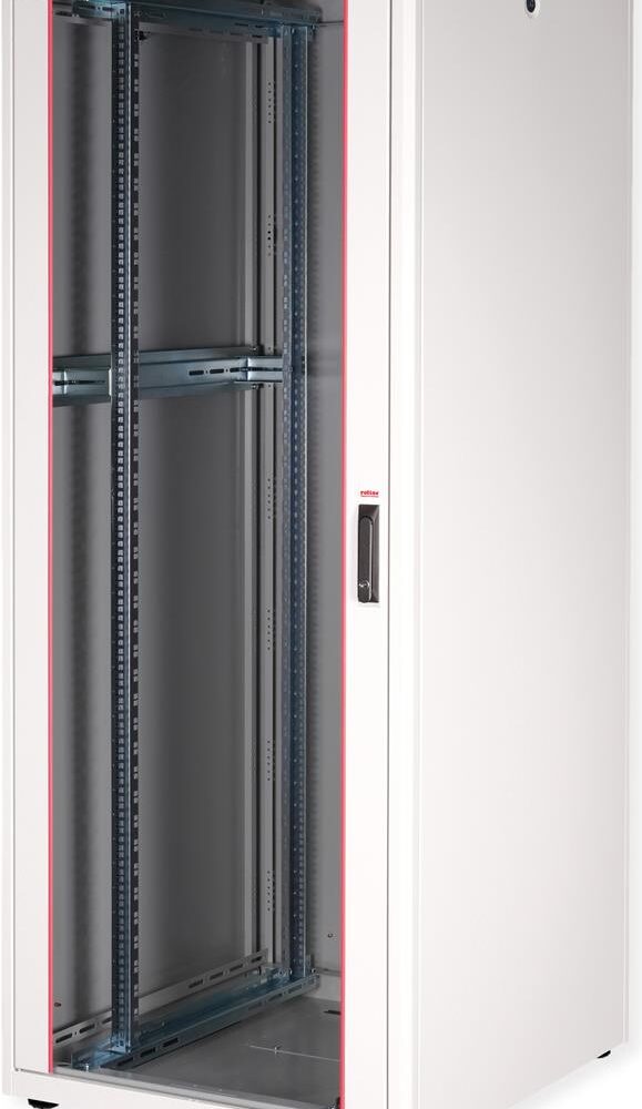 ROLINE 19 Zoll Netzwerkschrank Basic 42 800x800 BxT Glastür grau (26.21.0047)