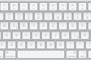 Apple Magic Keyboard with Touch ID - Tastatur - USB-C - kabellos - Bluetooth - QWERTZ - Deutsch (MXCK3D/A)