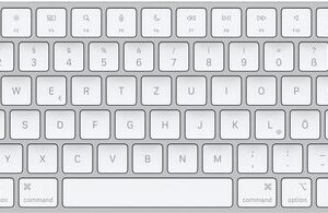 Apple Magic Keyboard - Tastatur - USB-C - kabellos - Bluetooth - QWERTZ - Deutsch (MXCL3D/A)