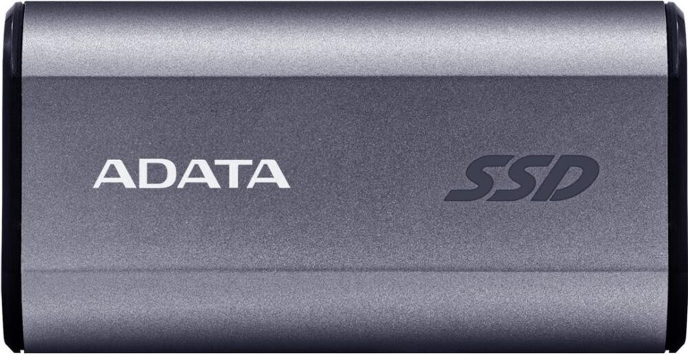 ADATA SSD 2.0TB External SC750 U3.2 Gen2 Black Titanium (SC750-2000G-CCBK)