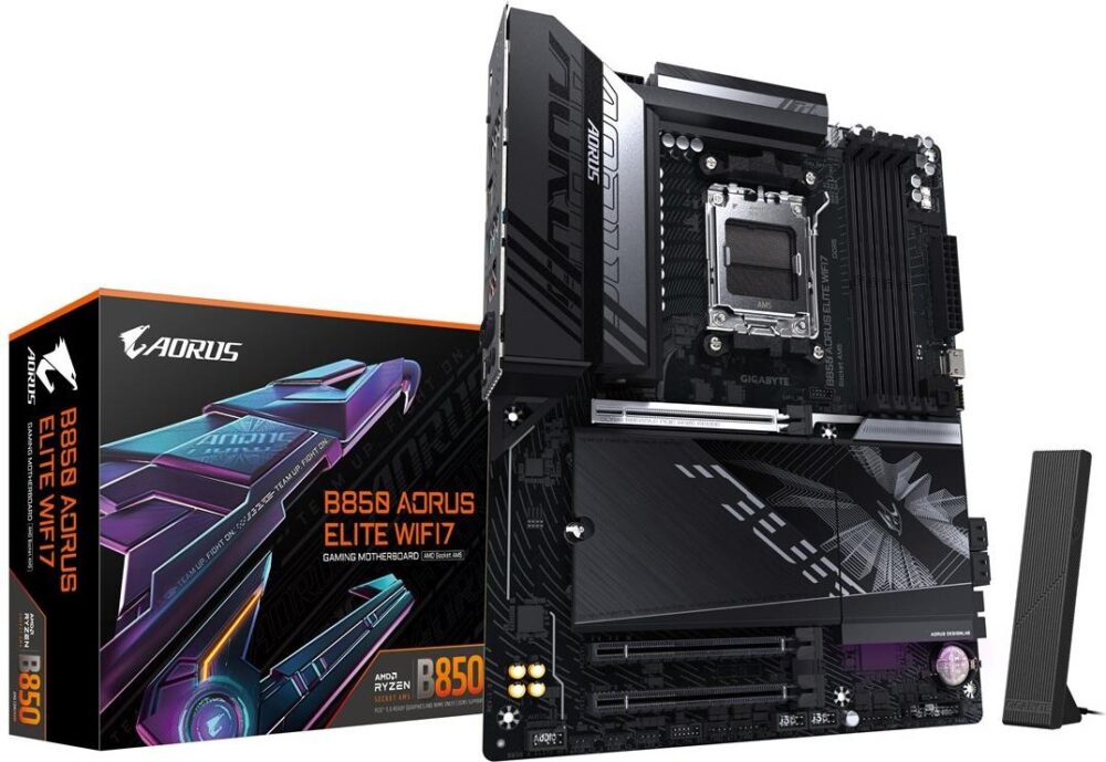 Gigabyte B850 AORUS ELITE WF7 ATX Mainboard - AM5 - DDR5 (B850 A ELITE WF7 1.0)