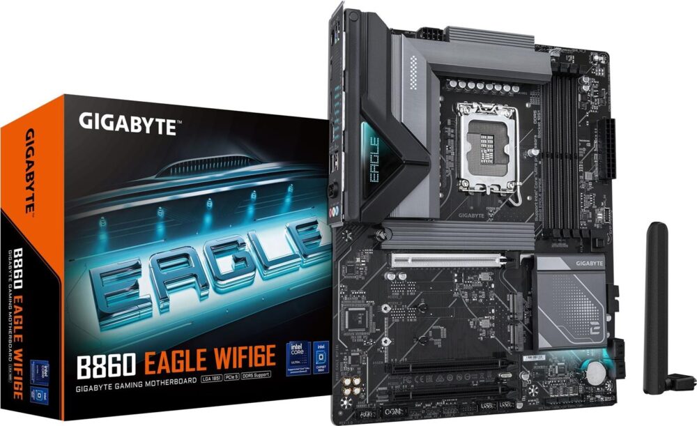Gigabyte MB GBT Intel 1851 B860 Eagle WiFi6E - Mainboard - ATX (B860 EAGLE WIFI6E)