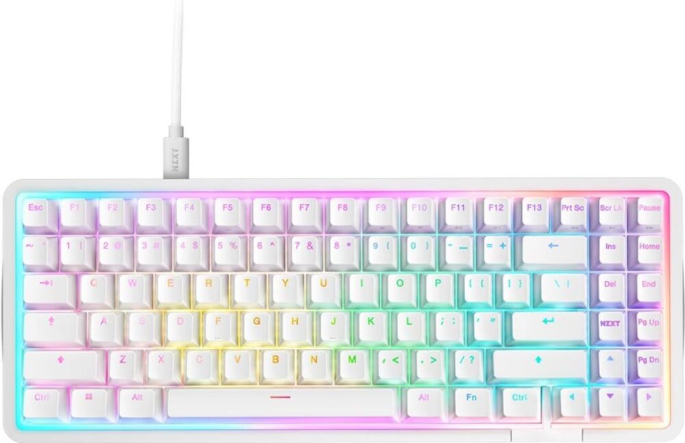 NZXT Keyboard Function Elite White (KB-101NW-DE)