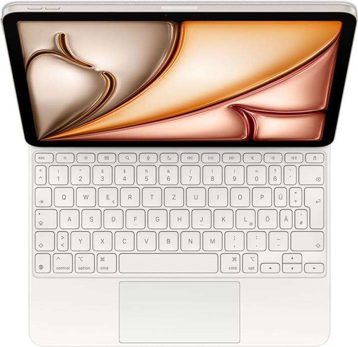 Apple Magic Keyboard iPad Air 11 M3 weiß (deutsch) (MDFV4D/A)