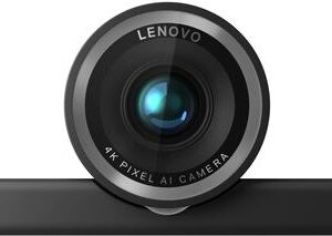 LENOVO 4K Pro Webcam 4K Adjustable FOV90/78/65 Directional Microphone AutoFocus HDR AI Framing/Face USB-C/A 1.5m Detachable Cable (4XC1Q25246)