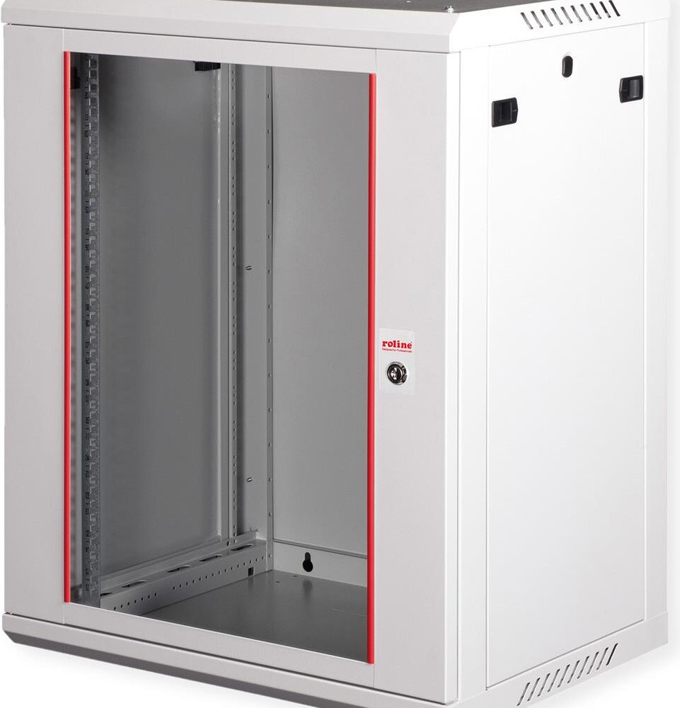 ROLINE 19 Zoll Wandgehäuse Basic Plus 600x450 BxT grau - Wandgehäuse (26.21.0127)
