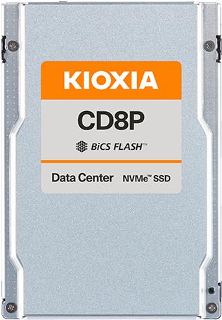 KIOXIA CD8P-R Series KCD8XPUG3T84 - SSD - Rechenzentrum, Lesen intensiv - 3840 GB - intern - 2.5" (6.4 cm) - PCI Express 5.0 x4 (NVMe)