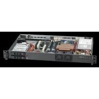 Super Micro Supermicro SC510 T-203B - Rack - einbaufähig - 1U - Mikro-ATX - SATA/SAS - Hot-Swap 200 Watt - Schwarz (CSE-510T-203B)