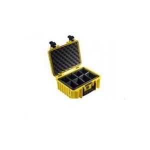 B&W outdoor.cases Type 3000 - Hartschalentasche - Polypropylen - Gelb