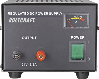 Voltcraft Labornetzgerät, Festspannung FSP-1243 24 - 24 V/DC 3 - 3 A 72 W 1 x (FSP-1243)