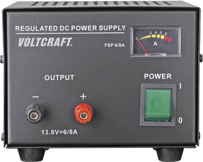 Voltcraft Labornetzgerät, Festspannung FSP-1136 13.8 - 13.8 V/DC 6 - 6 A 85 W 1 x (FSP-1136)