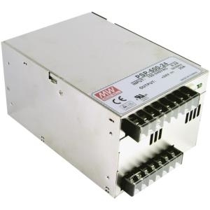 Mean Well PSP-600 series PSP-600-48 - Netzteil (intern) - Wechselstrom 88-264 V - 600 Watt - Ausgangsanschlüsse: 15 - aktive PFC