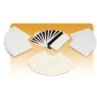 Zebra Premier - PVC-Karten, selbsthaftende Rückseite mit mylar-Beschichtung - 10 mil 100 Stck. (Packung mit 5) - für Zebra P310F, P310i, P320i, P330i, P330m, P420i, P430i (104523-010)