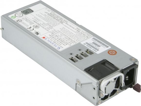 Super Micro Supermicro PWS-1K02A-1R - Stromversorgung (Plug-In-Modul) - 80 PLUS Titanium - Wechselstrom 120/230 V - 1000 Watt (PWS-1K02A-1R)