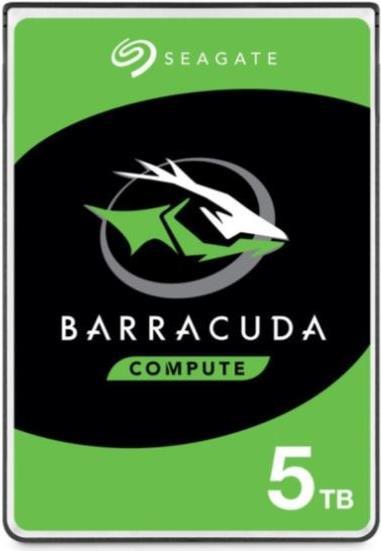 Seagate Guardian BarraCuda ST5000LM000 - Festplatte - 5 TB - intern - 2.5" (6.4 cm) - SATA 6Gb/s - 5400 U/min - Puffer: 128 MB