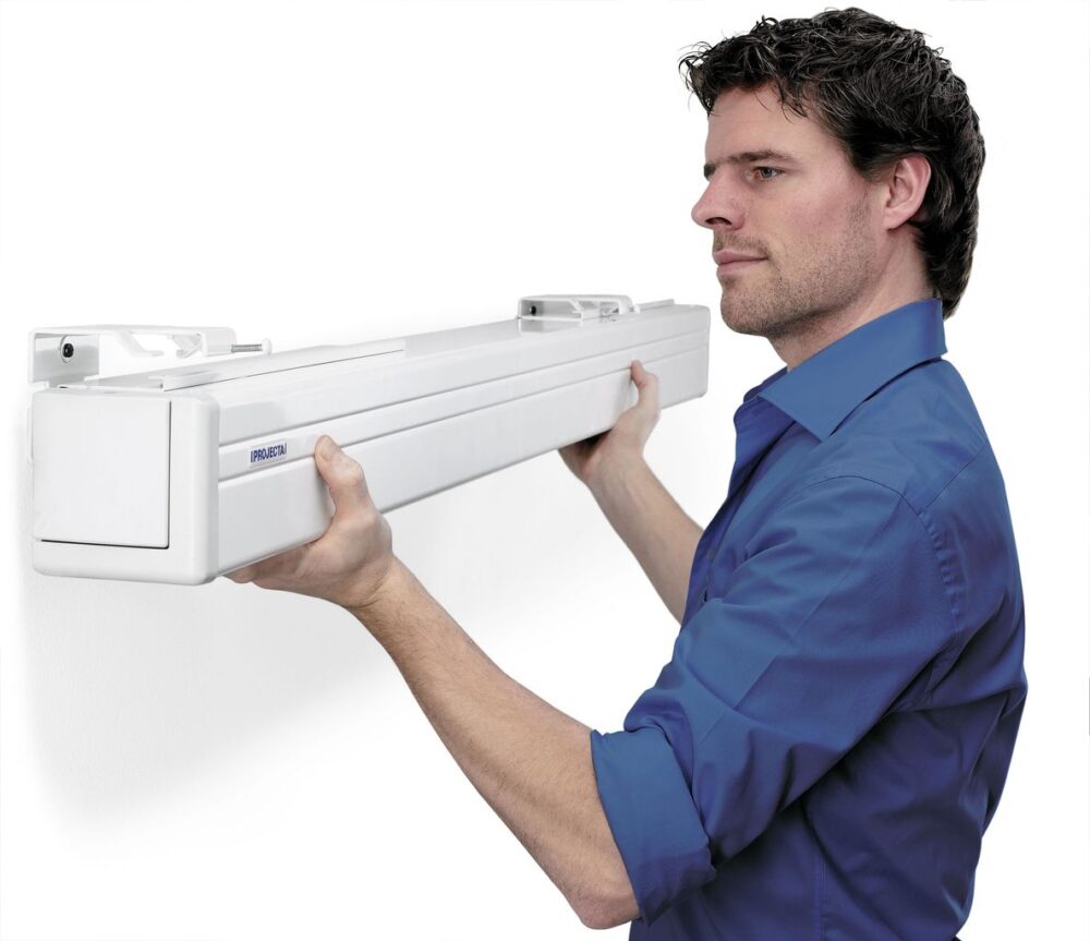 Projecta Compact Electrol 200x200 Matte White S (7400000002)