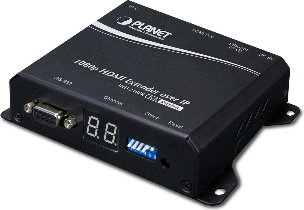 PLANET IHD-210PR Receiver - Erweiterung für Video/Audio - Empfänger - HDMI (IHD-210PR)