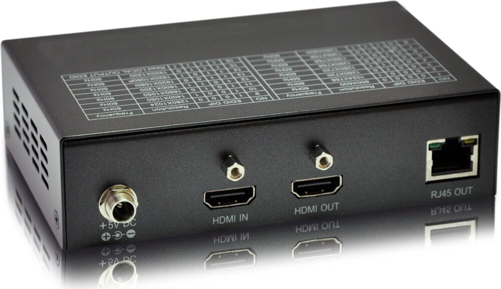LevelOne HVE-9111T HDMI over Cat.5 Transmitter - Erweiterung für Video/Audio - Sender - 10Mb LAN - über CAT 5 - bis zu 300 m (HVE-9111T)