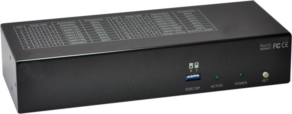 LevelOne HVE-9118T HDMI over Cat.5 Transmitter - Erweiterung für Video/Audio - transmitter - 10Mb LAN - über CAT 5 - bis zu 300 m