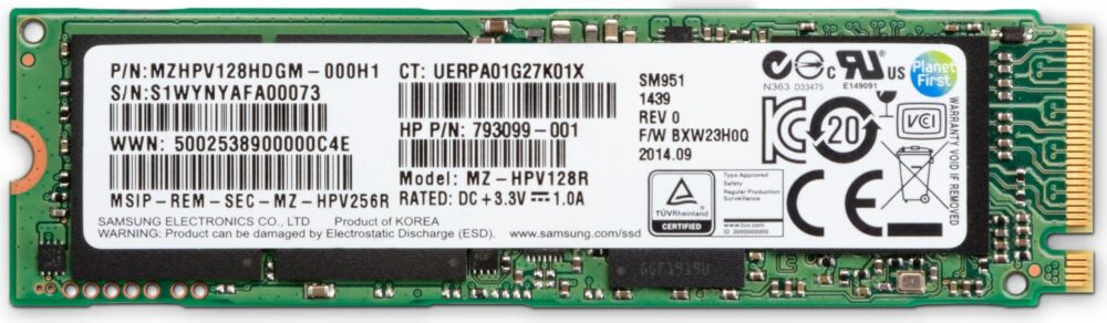 HP Z Turbo Drive - SSD - 2TB - intern - M.2 - für Workstation Z8 G4 (3KP41AA)