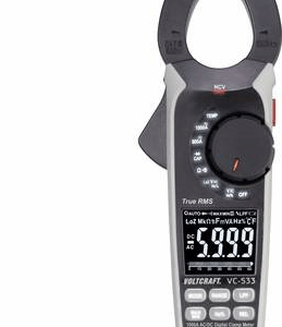 VOLTCRAFT VC-533 Stromzange digital CAT III 600 V Anzeige (Counts): 6000 (VC-8466770)