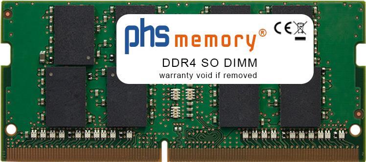 PHS-memory 16GB RAM Speicher für MSI WT72 6QLE332H11 DDR4 SO DIMM 2133MHz (SP162904)