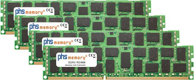 PHS-memory 32GB (4x8GB) Kit RAM Speicher für Supermicro H8QGL-iF DDR3 RDIMM 1600MHz (SP263147)