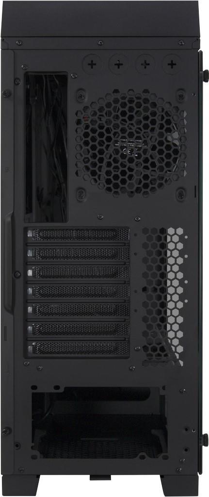 Inter-Tech X-908 Infini2 - Tower - PC - Schwarz - ATX - ITX - micro ATX - Mini-ITX - Rot/Grün/Blau - Taschenlüfter (88881240)