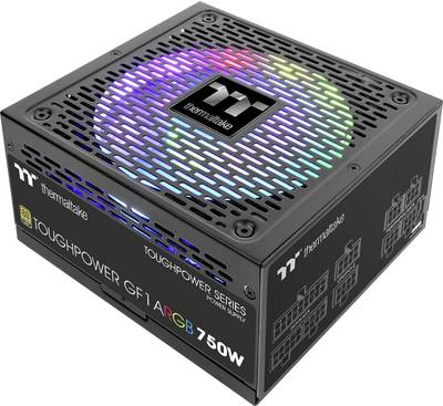Thermaltake ToughPower GF1 ARGB 750W - TT Premium Edition - Netzteil (intern) - ATX12V - 80 PLUS Gold - 750 Watt - aktive PFC (PS-TPD-0750F3FAGE-1)