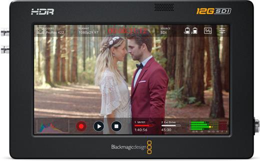 Blackmagic Design HYPERD/AVIDA12/5HDR - 17,8 cm (7") - 3G-SDI - Mac OS X 10.15 Catalina - Mac OS X 11.0 Big Sur - Windows 10 - Windows 8.1 - 0 - 40 °C - -20 - 45 °C (BM-HYPERD/AVIDA12/5HDR)