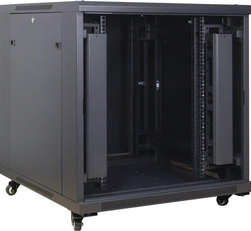 Inter-Tech SNB-8815 15U Freistehendes Gestell Schwarz (88887288)