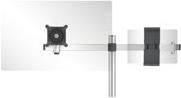 DURABLE - Befestigungskit - einstellbarer Arm - für Monitor / Tablet - Aluminium, hochwertiger Kunststoff - Silber - Bildschirmgröße: 53,3-68,6 cm (monitor) / 17,8-33 cm (tablet) (21" - 68,60cm (27") (Monitor) / 17,80cm (7") - 33,00cm (13") (Tablet)) - Klemmmontage, Tischmontage (508723)