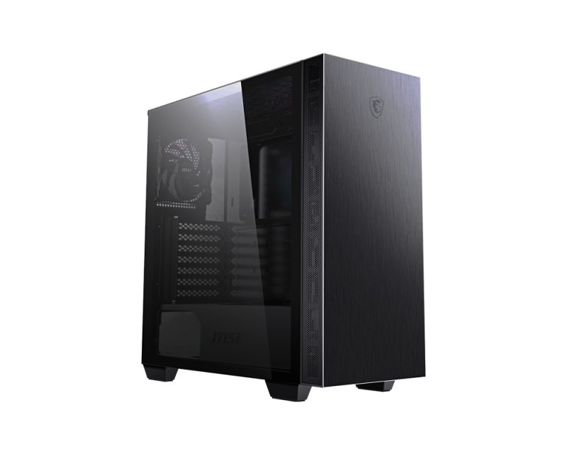 MSI MPG SEKIRA 100P - Midi Tower - PC - Aluminium - Schwarz - ATX,EATX,Mini-ATX,Mini-ITX - 17 cm (306-7G06P21-W57)