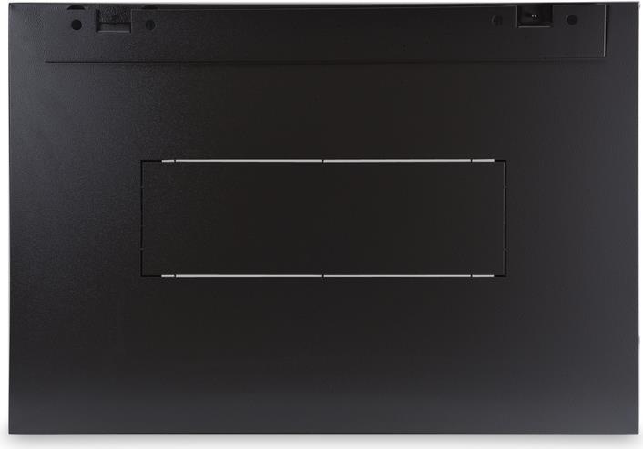 DIGITUS Dynamic Basic DN-19 16-U-EC-SW - Schrank - Netzwerkschrank - geeignet für Wandmontage - Schwarz, RAL 9005 - 12U - 48.3 cm (19")