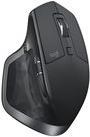 Logitech MX Master 2S - Maus - Laser - 7 Tasten - kabellos - 2,4 GHz, Bluetooth - USB Logitech Unifying Empfänger - Graphite - für Komplett Office Micro R9 (910-005966)