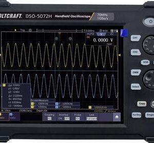 VOLTCRAFT DSO-5072H Batterie, Digital-Oszilloskop, Hand-Oszilloskop (Scope-Meter) 70 MHz 2-Kanal 1 GSa/s 40 Mpts 8 Bit Digital-Speicher (DSO), Handgerät (VC-11338050)