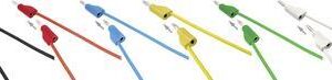VOLTCRAFT MSB-300 Messleitungs-Set [Lamellenstecker 4 mm - Lamellenstecker 4 mm] 2.00 m (MSB-300-2)