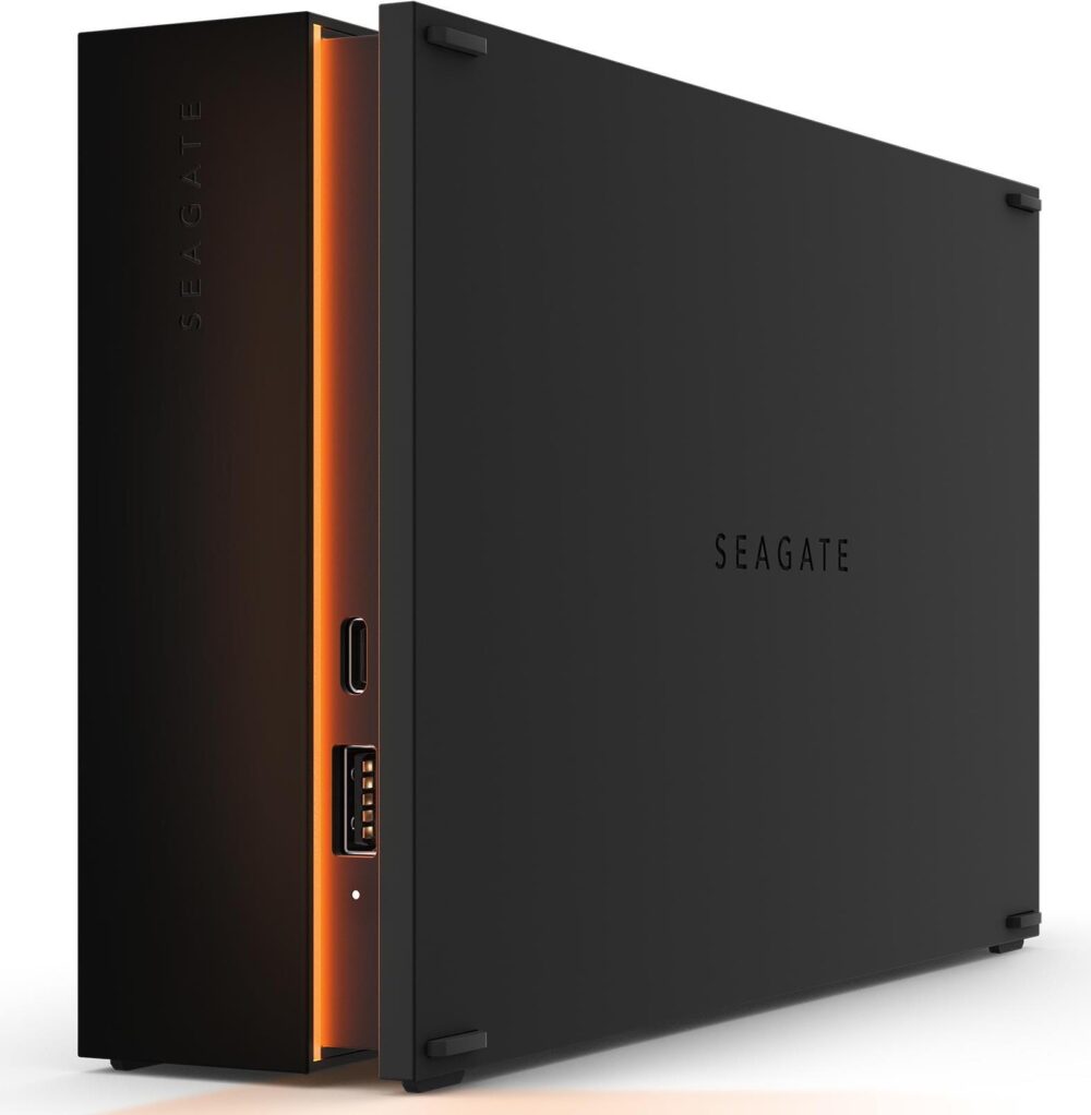 Seagate FireCuda STKK8000400 - Festplatte - 8 TB - extern (Stationär) - USB 3.2 Gen 1 - 7200 U/min - mit 3 Jahre Seagate Rescue Datenwiederherstellung