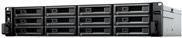 Synology RX1222sas Expansion Unit - Speichergehäuse - 12 Schächte (SATA-600 / SAS) - Rack - einbaufähig - 2U